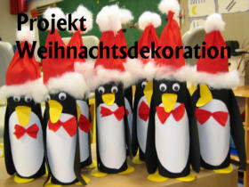 Projekt Weihnachtsdekoration